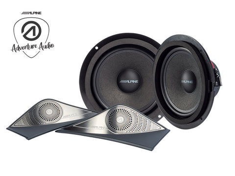 Alpine UK Webshop SPC-106S907 - 16,5 cm Component Speaker System for Mercedes-Benz Sprinter 907 / 910