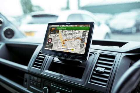 Alpine UK Webshop INE-F904T6R - 9” Navigation Station for VW Transporter