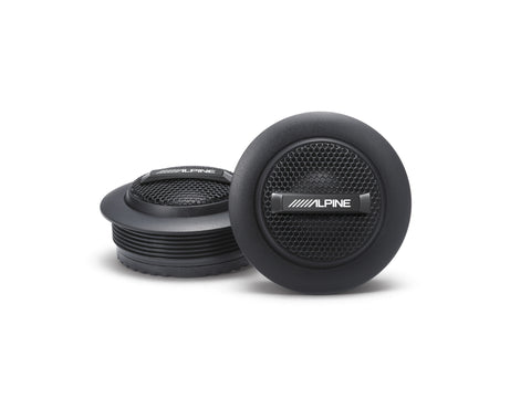 Alpine UK Webshop S-S10TW - 1" (2.5 cm) Silk Dome Tweeter Set