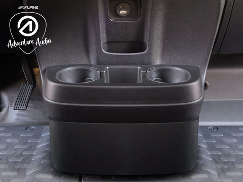 Alpine UK Webshop SWC-D84S - Stage 2: Crescendo Ensemble SPC-R100-DU and SWC-D84S the Custom Subwoofer System for Fiat Ducato 3