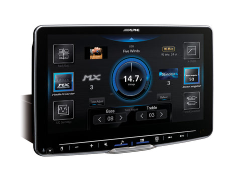 Alpine UK Webshop iLX-F905D - 9” Alpine Halo9 Digital Media Station