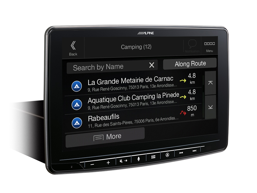 INE-F904DC - 9” Alpine Halo 9 Navigation System for Trucks and