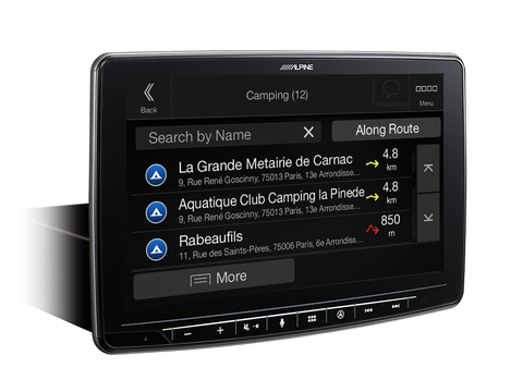 Alpine UK Webshop INE-F904DC - 9” Alpine Halo 9 Navigation System for Trucks and Motorhomes