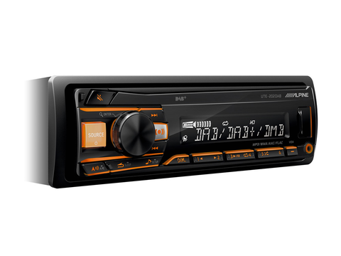 Alpine UK Webshop UTE-202DAB - DAB Receiver with USB
