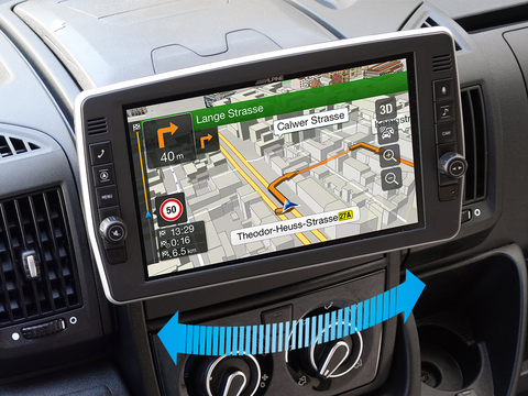Alpine UK Webshop X903D-DU2 - 9” Navigation System for Fiat Ducato 3, Citroën Jumper 2 and Peugeot Boxer 2