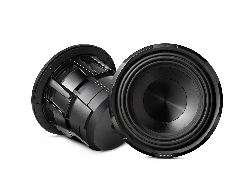 X-W10D4 - 10′′ (25 cm) Subwoofers (4Ω + 4Ω) – Alpine UK Webshop