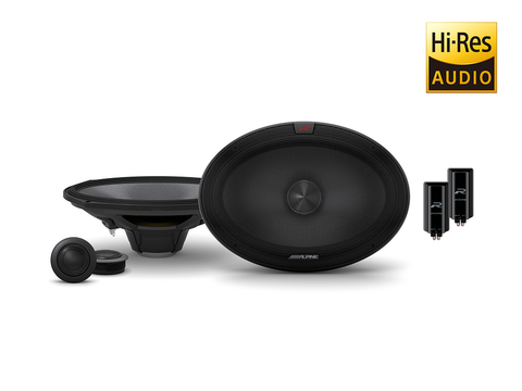 Alpine UK Webshop R-S69C.2 - 6x9" (16cm x 24cm) Component 2-Way Speakers