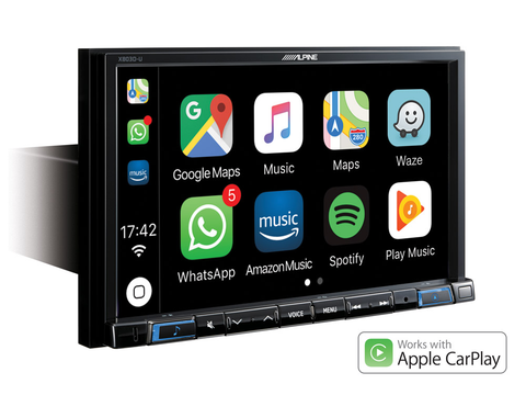 X803D-U - 8” Touch Screen Navigation with Apple CarPlay