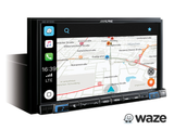 INE-W720D - 7” Touch Screen Navigation with Apple CarPlay