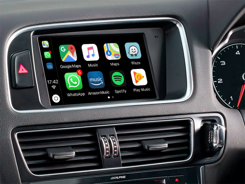 Alpine UK Webshop X703D-Q5R - 7” Navigation System for Audi Q5 (Right-Hand Drive)
